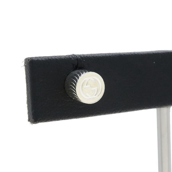 Gucci Interlocking Earrings Silver — view 4
