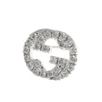 Gucci Interlocking Studded Diamond Earrings — view 5