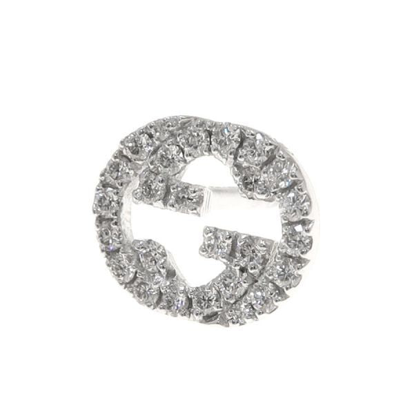 Gucci Interlocking Studded Diamond Earrings — view 5
