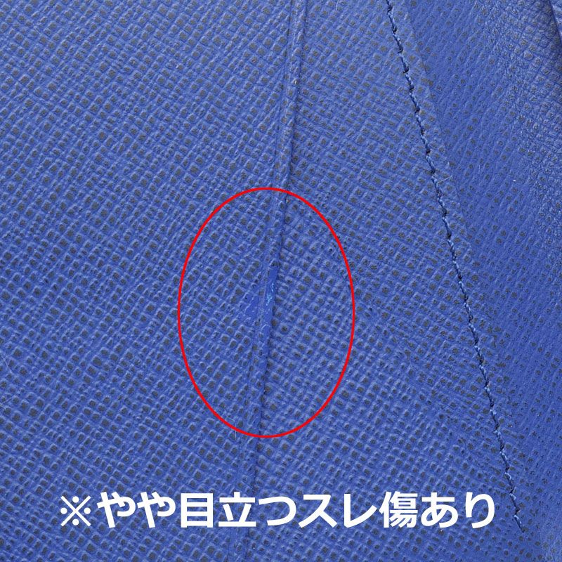 Louis Vuitton Organizer de Poche Monogram Taigarama Cobalt Card Holder — view 8