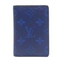 Louis Vuitton Organizer de Poche Monogram Taigarama Cobalt Card Holder