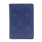 Louis Vuitton Organizer de Poche Monogram Taigarama Cobalt Card Holder