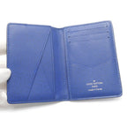 Louis Vuitton Organizer de Poche Monogram Taigarama Cobalt Card Holder — view 7