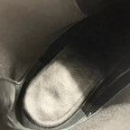 Louis Vuitton Bob le Line Monogram Boots Short Shoes Leather Black Ankle Side — view 7