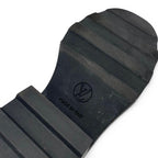 Louis Vuitton Bob le Line Monogram Boots Short Shoes Leather Black Ankle Side — view 8