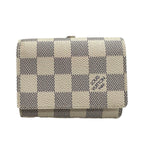 Louis Vuitton Damier Azur Amberop Carte de Visite White Card Case