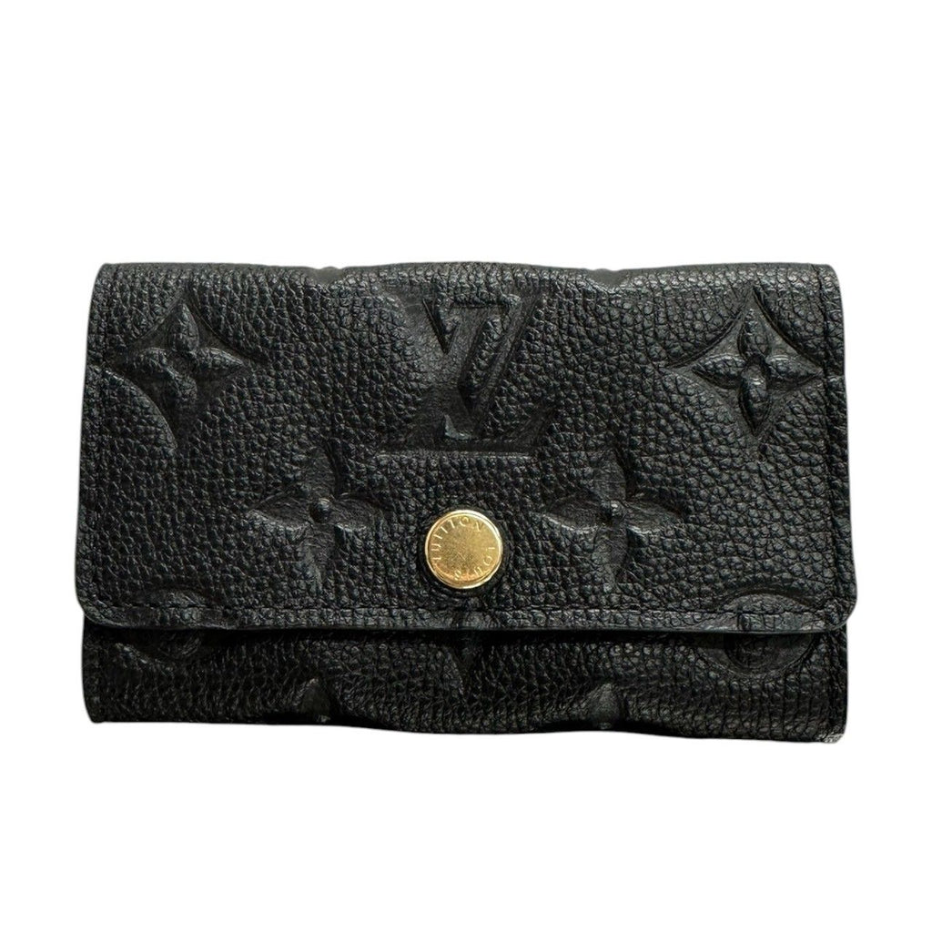Louis Vuitton Monogram Empreinte Multicles 6 Black Gold Key Holder