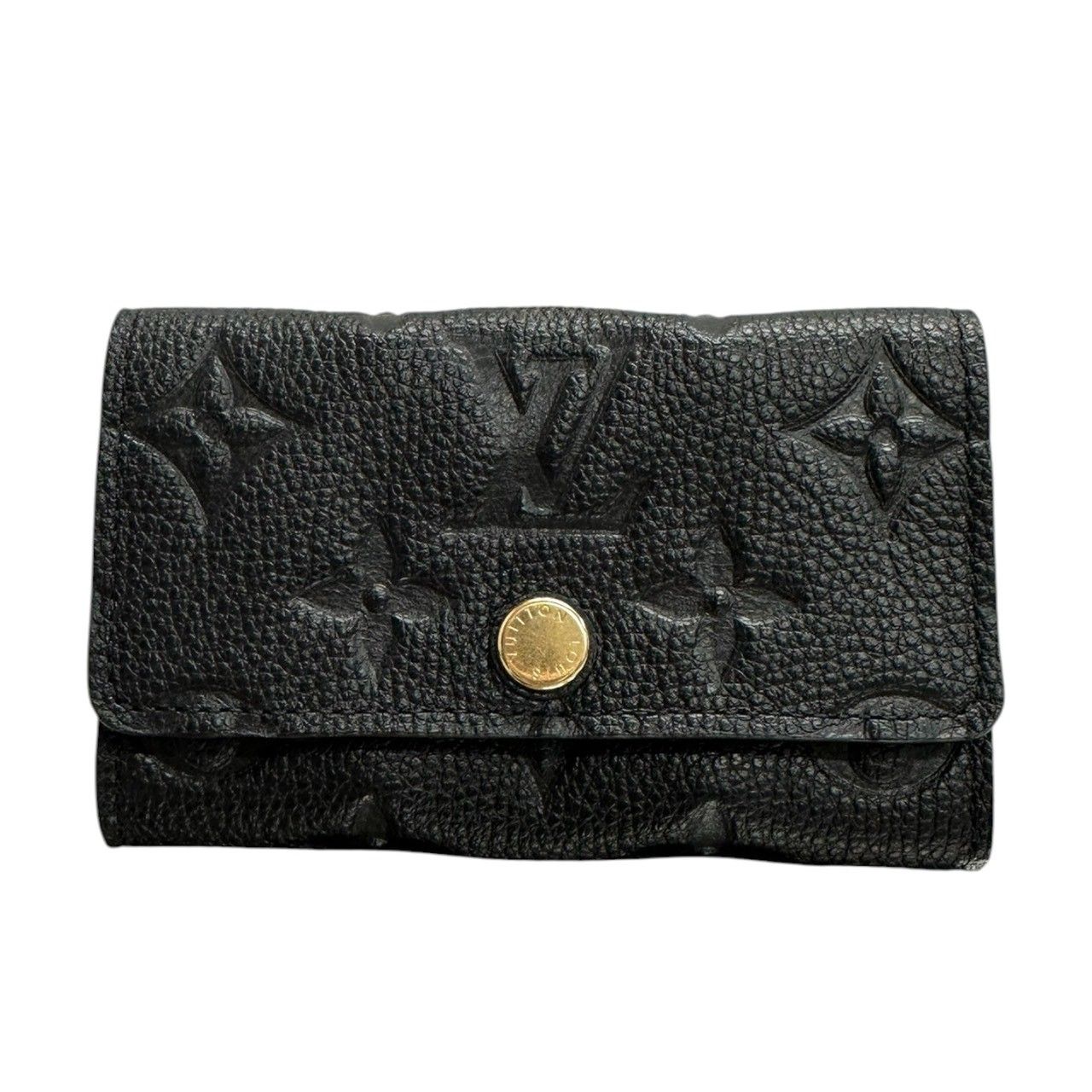 Louis Vuitton Monogram Empreinte Multicles 6 Black Gold Key Holder