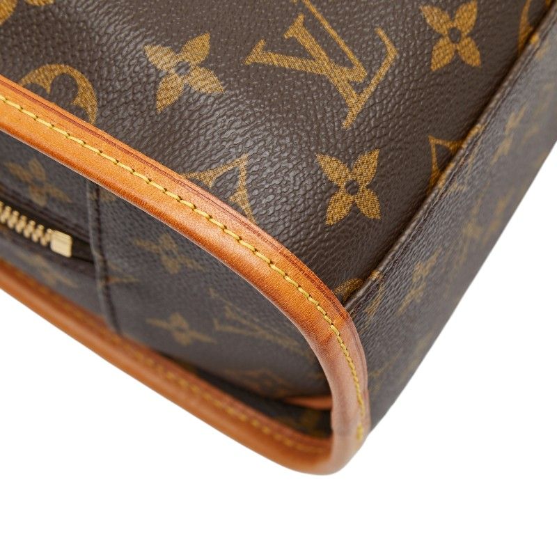 Louis Vuitton Monogram Rivoli Business Briefcase Document Brown Leather 1 — view 7