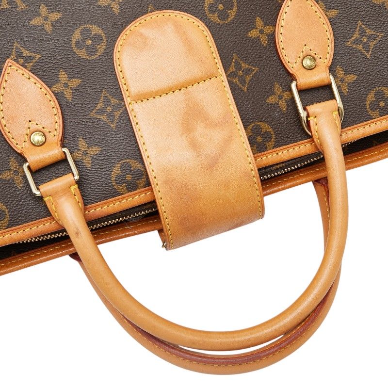 Louis Vuitton Monogram Rivoli Business Briefcase Document Brown Leather 1 — view 8