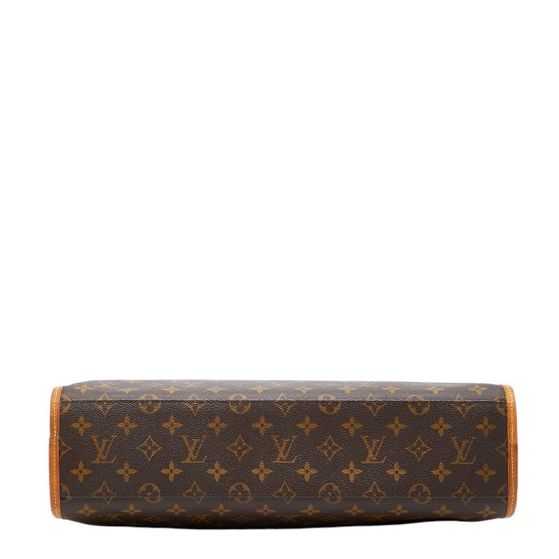 Louis Vuitton Monogram Rivoli Business Briefcase Document Brown Leather 1 — view 3