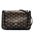 Goyard Plumet Shoulder Bag Pouch Wallet Black Multicolor Leather