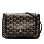 Goyard Plumet Shoulder Bag Pouch Wallet Black Multicolor Leather