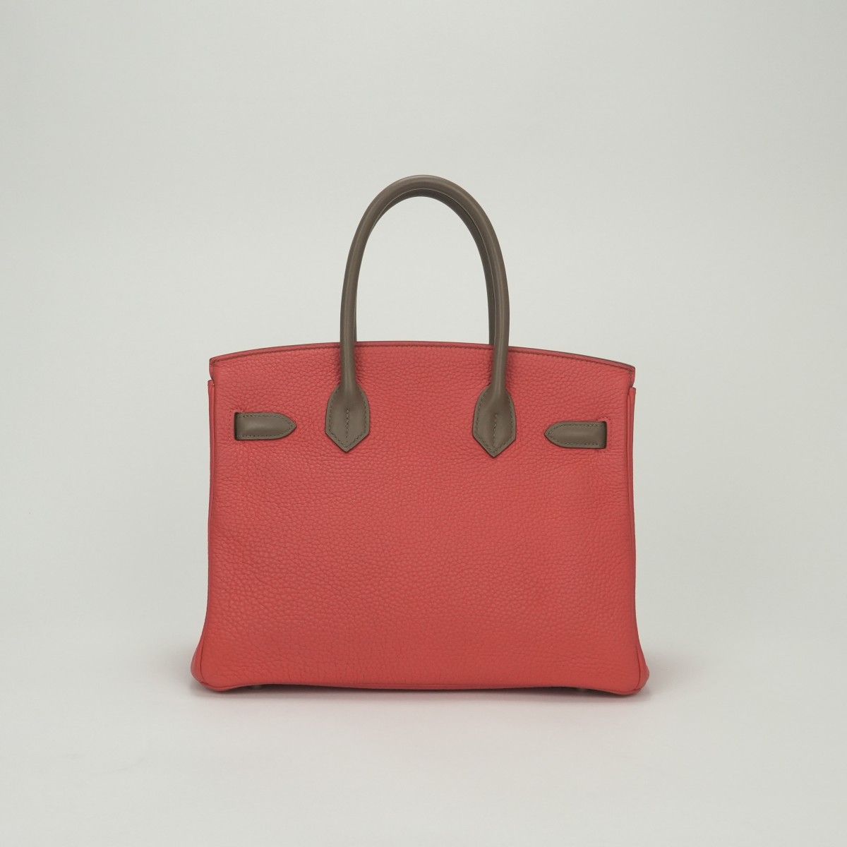 Hermes Birkin 30 Kazak 30 Tote Swift Rosejaipur Etoupe Argile Pink Gray Beige — view 3
