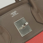 Hermes Birkin 30 Kazak 30 Tote Swift Rosejaipur Etoupe Argile Pink Gray Beige — view 8