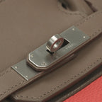Hermes Birkin 30 Kazak 30 Tote Swift Rosejaipur Etoupe Argile Pink Gray Beige — view 7