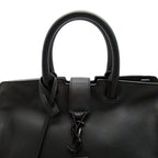 Saint Laurent Downtown Cabas Handbag Leather Black — view 2