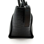 Saint Laurent Downtown Cabas Handbag Leather Black — view 3