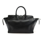 Saint Laurent Downtown Cabas Handbag Leather Black — view 4