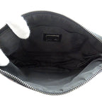 Fendi Zucchino Shoulder Bag Canvas Leather Black — view 7