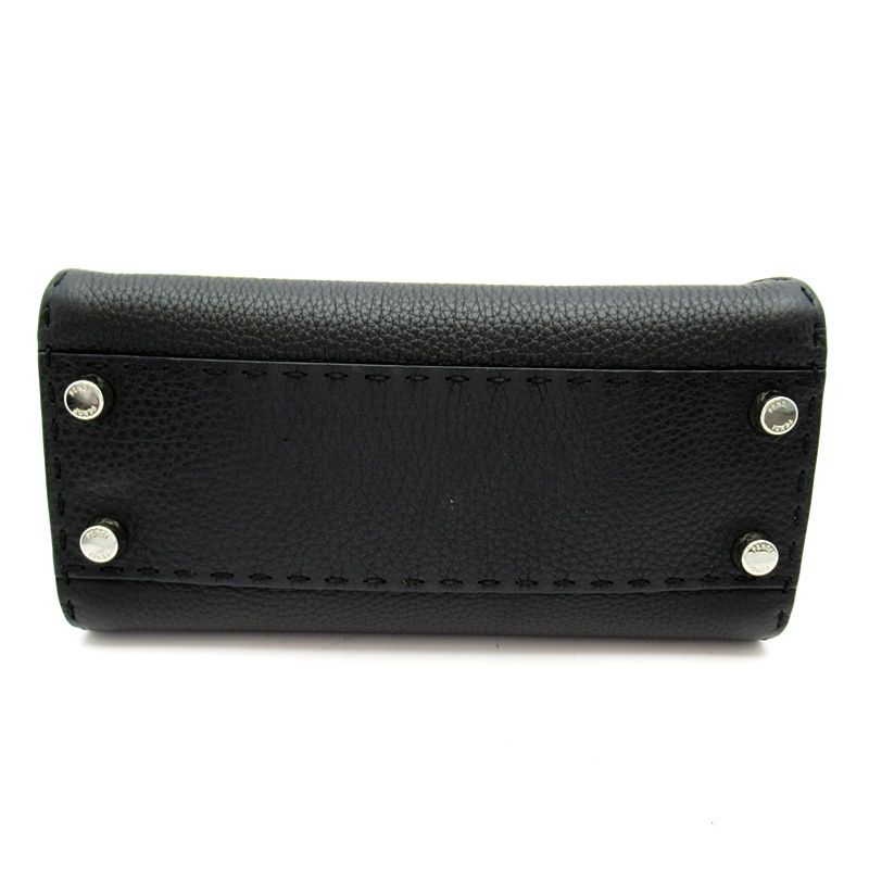 Fendi Selleria Peekaboo Mini 2-Way Handbag Leather — view 6