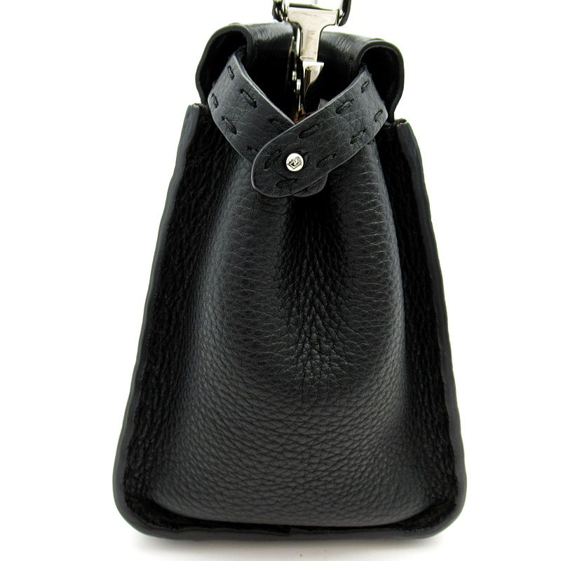 Fendi Selleria Peekaboo Mini 2-Way Handbag Leather — view 3