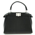 Fendi Selleria Peekaboo Mini 2-Way Handbag Leather