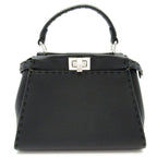 Fendi Selleria Peekaboo Mini 2-Way Handbag Leather — view 4