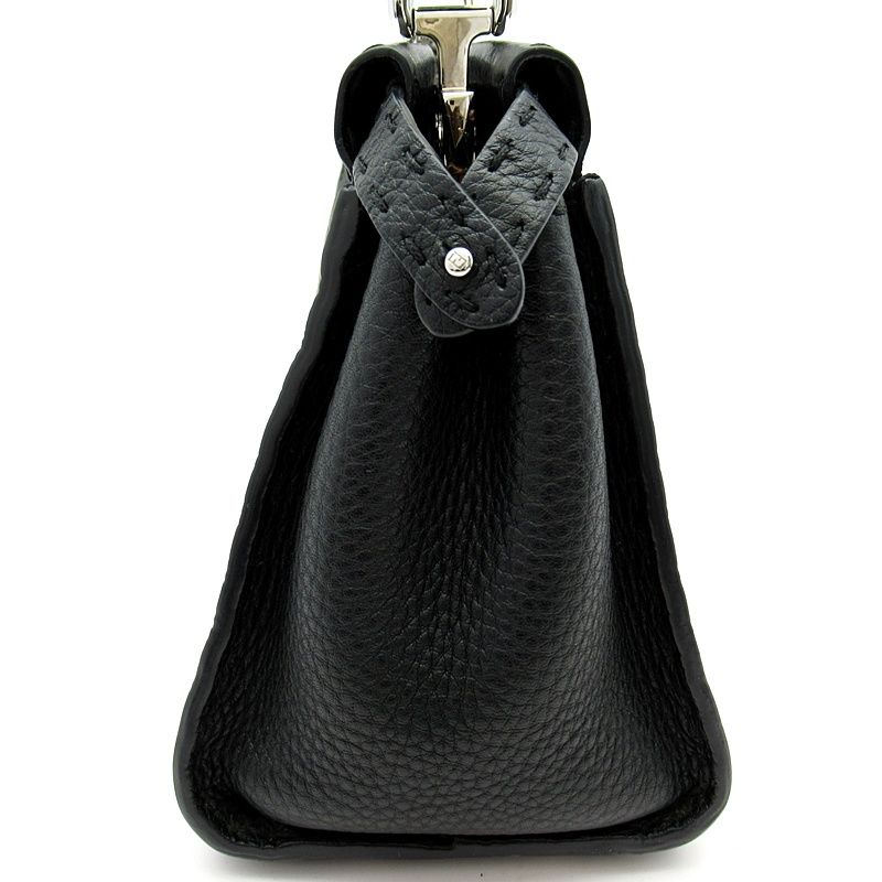 Fendi Selleria Peekaboo Mini 2-Way Handbag Leather — view 5