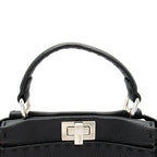 Fendi Selleria Peekaboo Mini 2-Way Handbag Leather — view 2