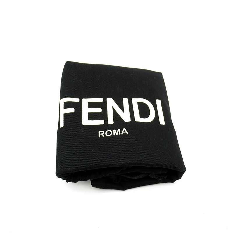 Fendi Origami Mini Tote Apza Leather Black — view 8