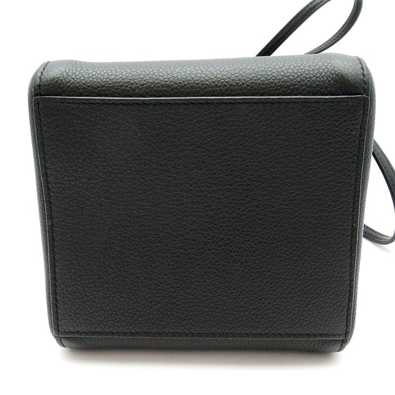 Fendi Origami Mini Tote Apza Leather Black — view 6