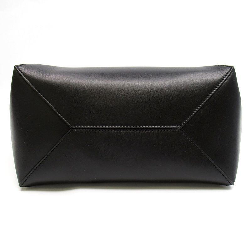 Loewe Puzzle Fold Tote Shiny Calf Black — view 6