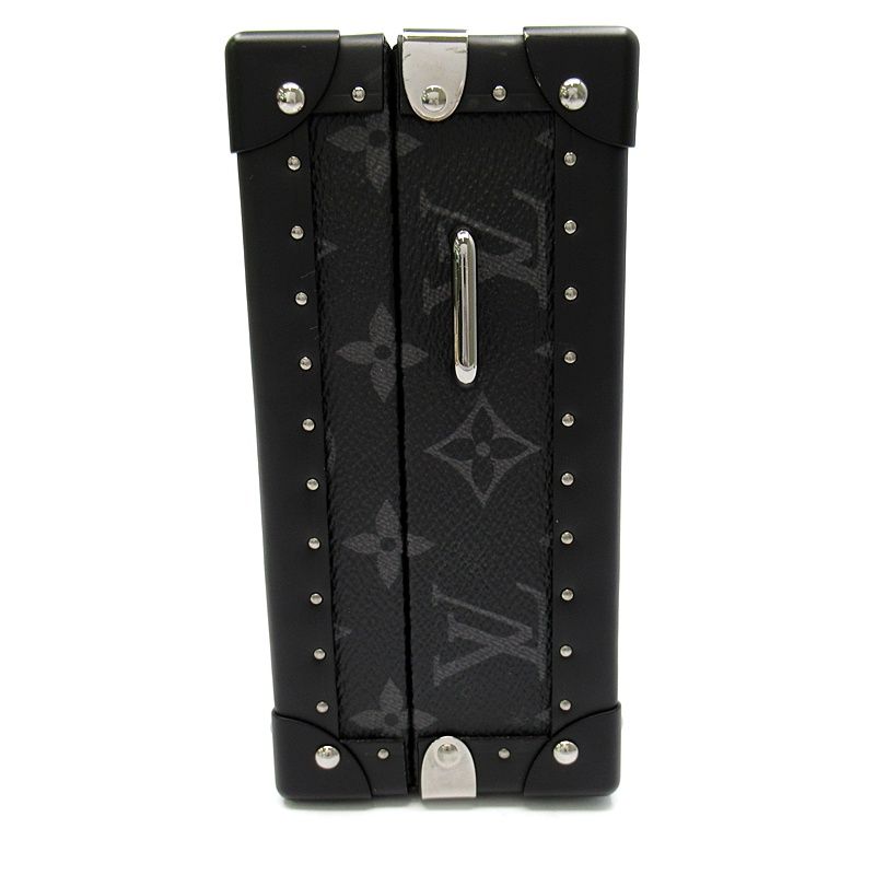 Louis Vuitton Clutch Box Monogram Eclipse Black — view 4