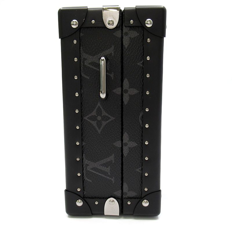 Louis Vuitton Clutch Box Monogram Eclipse Black — view 2