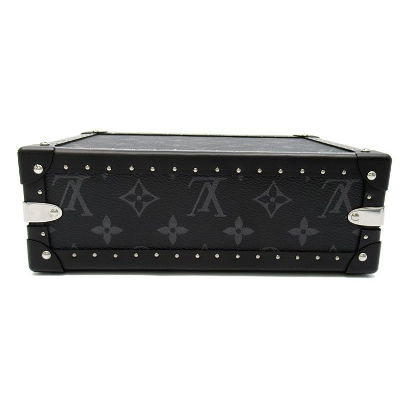Louis Vuitton Clutch Box Monogram Eclipse Black — view 5