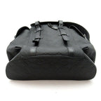 Louis Vuitton Christopher MM Monogram Taurillon Backpack Noir — view 6