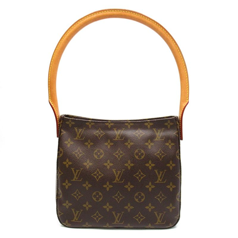 Louis Vuitton Looping MM Monogram Shoulder Bag Brown — view 4