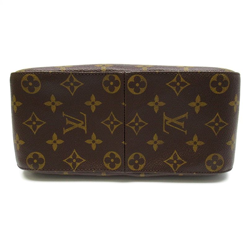 Louis Vuitton Looping MM Monogram Shoulder Bag Brown — view 6