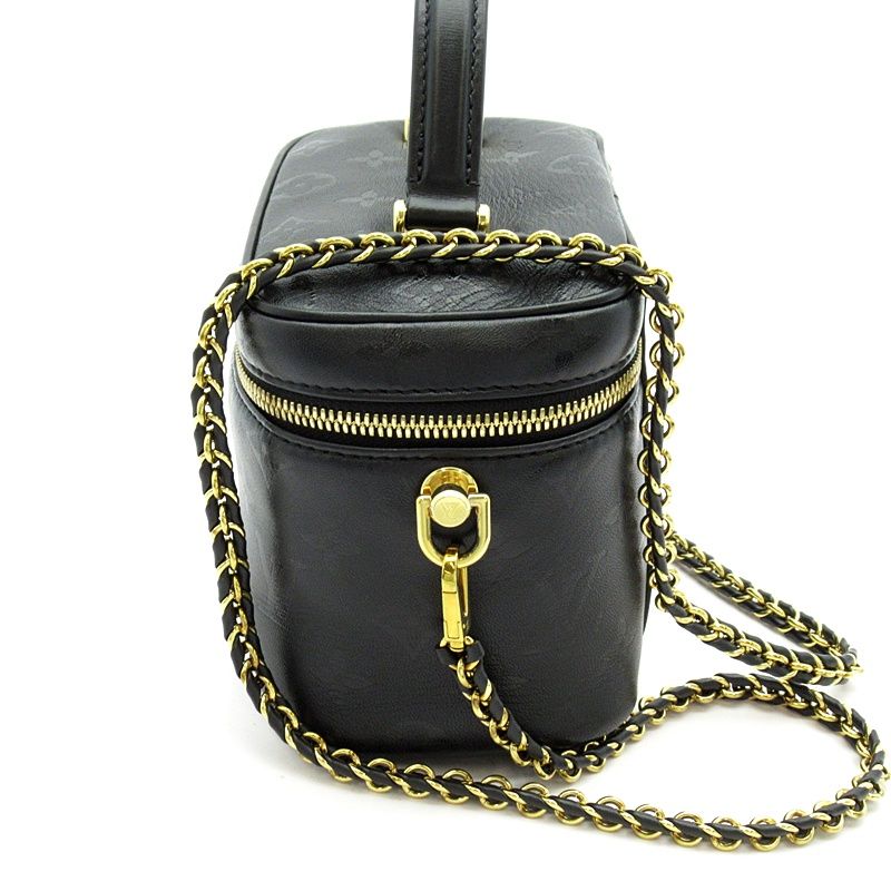 Louis Vuitton Vanity PM Monogram in Cles the Bag Black — view 3