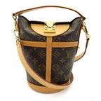 Louis Vuitton Duffle Monogram Handbag Brown