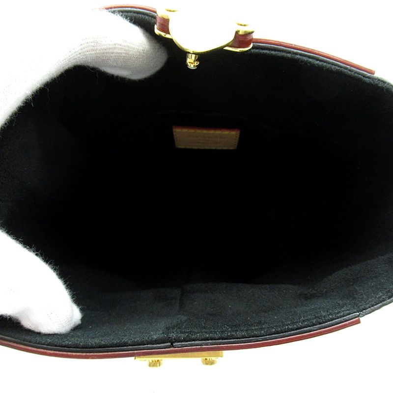 Louis Vuitton Duffle Monogram Handbag Brown — view 7