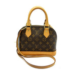 Louis Vuitton Alma BB Monogram Handbag Brown — view 4
