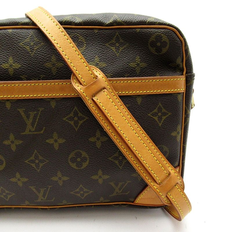 Louis Vuitton Trocadero 27 Monogram Shoulder Bag Brown — view 2