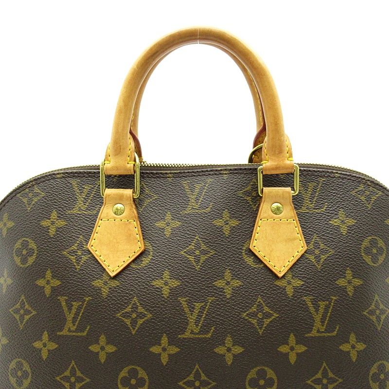 Louis Vuitton Alma Monogram Handbag Brown — view 2