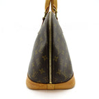 Louis Vuitton Alma Monogram Handbag Brown — view 3
