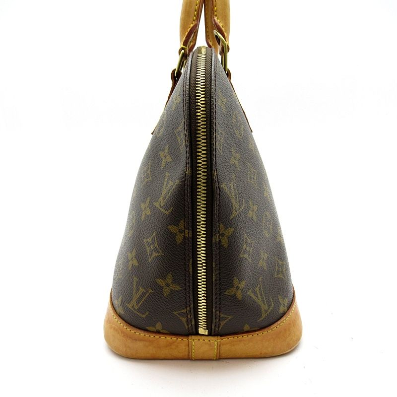 Louis Vuitton Alma Monogram Handbag Brown — view 3
