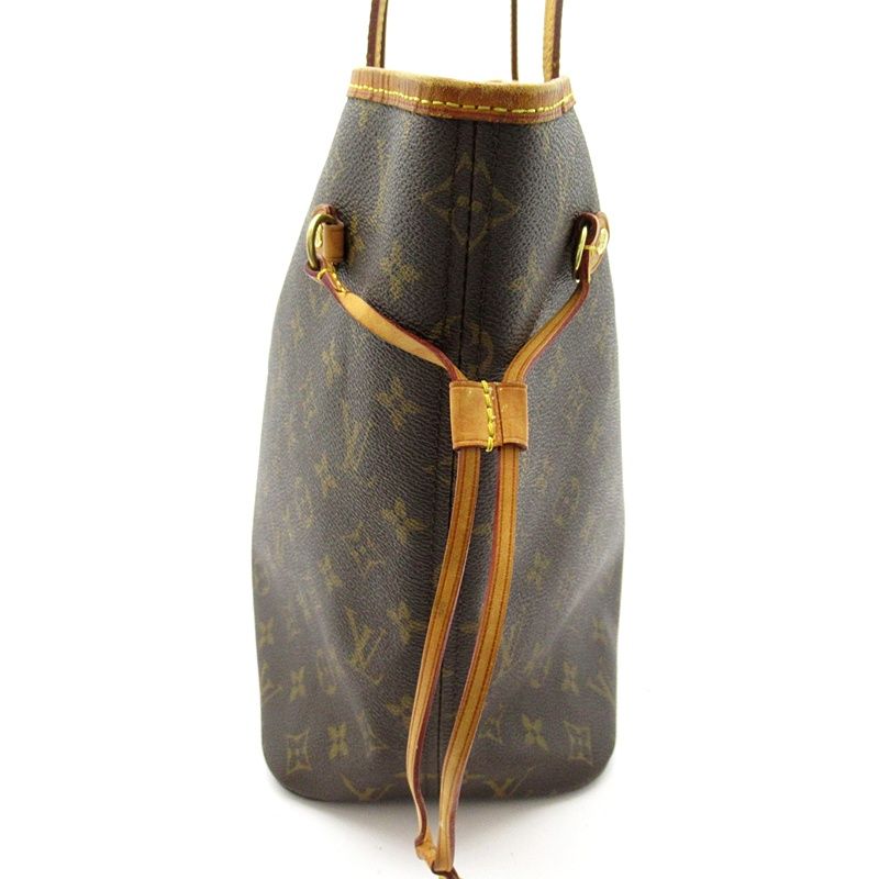 Louis Vuitton Neverfull MM Monogram Tote Brown — view 3