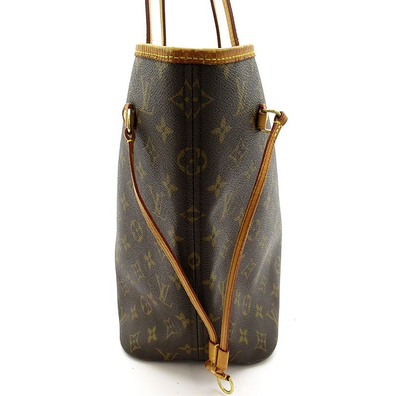 Louis Vuitton Neverfull MM Monogram Tote Brown — view 5