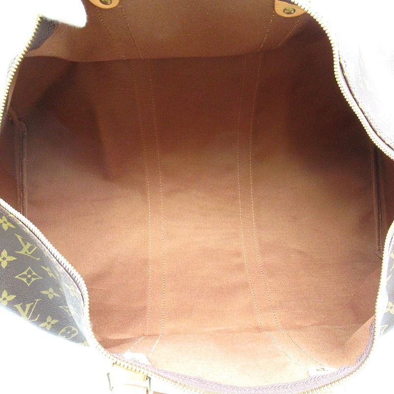 Louis Vuitton Keepall 50 Monogram Boston Bag Brown — view 7